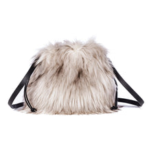 Load image into Gallery viewer, Helen Moore- Vegan Fur Bucket Bag
