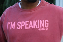 Load image into Gallery viewer, &quot;I&#39;M SPEAKING&quot; Crewneck Sweatshirt-Vintage Red
