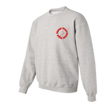 Load image into Gallery viewer, Pushin&#39; Peace Crewneck- Light Ash Grey
