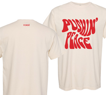 Load image into Gallery viewer, Pushin&#39; Peace T-Shirt- Red
